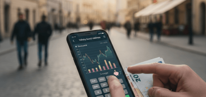 Valiutų kursų labirintas: Kaip teisingai naudoti skaičiuokles ir sutaupyti keičiant pinigus