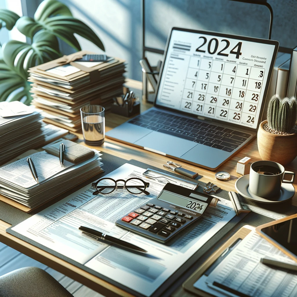 2024 m. mokesčių planavimo kalendorius