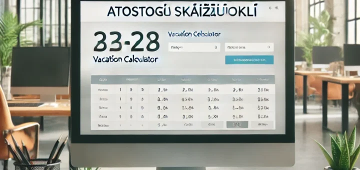 Atostogų skaičiuoklė: Vaiko priežiūros išmokos Lietuvoje: esminiai aspektai ir praktiniai patarimai2025 metų tėvystės atostogų apžvalga Lietuvojekaip planuoti ir skaičiuoti atostogų biudžetą?