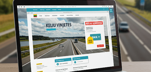 Kelių vinjetės Lietuvoje: viskas, ką reikia žinoti