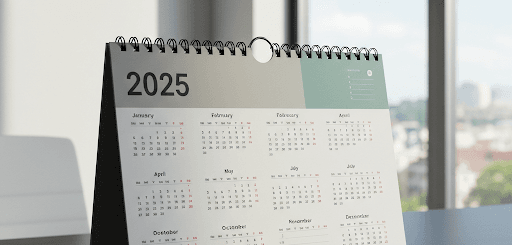 2025 metų kalendorius: daugiau nei tik datos