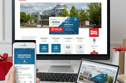Akropolio dovanų čekis: viskas, ką reikia žinoti