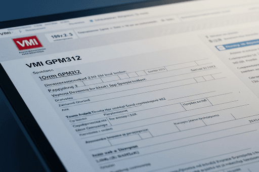 VMI forma GPM312: kam, kada ir kaip ją pildyti?