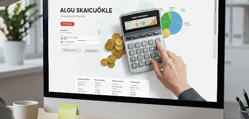 Algos skaičiuoklė: nuo bruto iki neto ir kas už to slypi