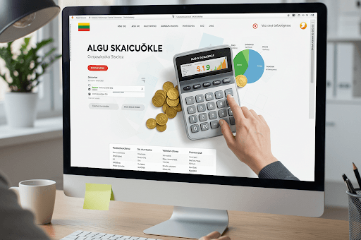 Algos skaičiuoklė: nuo bruto iki neto ir kas už to slypi