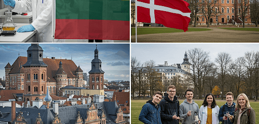 Lietuva – Danija: Ryšiai, skirtumai ir tiesioginės sąsajos