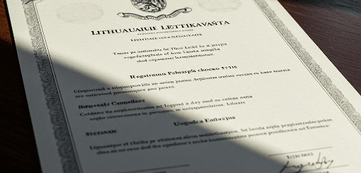Verslo liudijimas Lietuvoje: viskas, ką reikia žinoti