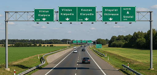 Atstumai tarp Lietuvos miestų: kelionių planavimo ir pažinimo gidas