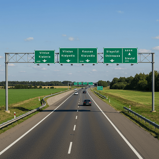 Atstumai tarp Lietuvos miestų: kelionių planavimo ir pažinimo gidas