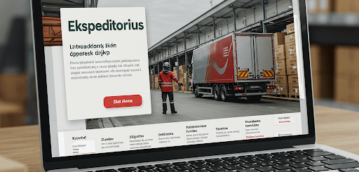 Ekspeditoriaus profesija: iššūkiai, atsakomybė ir kasdienybė