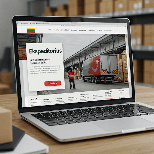 Ekspeditoriaus profesija: iššūkiai, atsakomybė ir kasdienybė