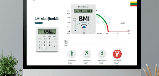 KMI skaičiuoklė: viskas, ką reikia žinoti apie kūno masės indeksąPalūkanų skaičiuoklė: Jūsų finansinis kompasas