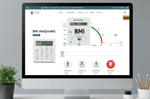 KMI skaičiuoklė: viskas, ką reikia žinoti apie kūno masės indeksąPalūkanų skaičiuoklė: Jūsų finansinis kompasas