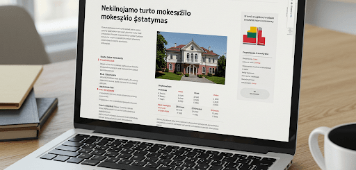 Nekilnojamojo turto mokesčio įstatymas Lietuvoje: ką svarbu žinoti?