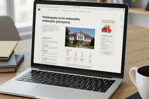 Nekilnojamojo turto mokesčio įstatymas Lietuvoje: ką svarbu žinoti?