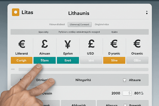 Valiutos skaičiuoklė: Jūsų gidas po valiutų pasaulį