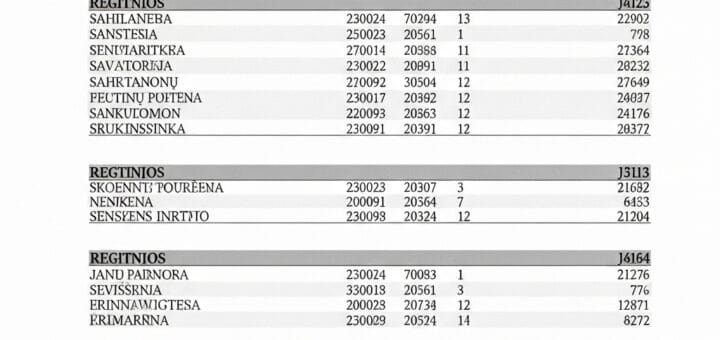 Juridinių asmenų registras: Jūsų verslo sėkmės ir skaidrumo garantas Lietuvoje