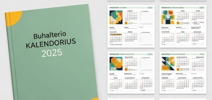 Buhalterio Kalendorius 2025: Svarbiausi Darbai, Mokesčiai ir Patarimai Sėkmingiems Metams
