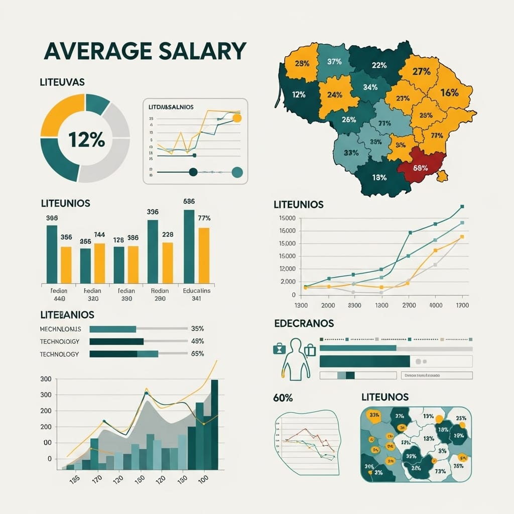 Vidutinis Atlyginimas Lietuvoje: Kas Slypi Po Skaičiais ir Ko Tikėtis Ateityje? Vidutinis Atlyginimas Lietuvoje: Kas Slypi Po Skaičiais ir Ko Tikėtis Ateityje?