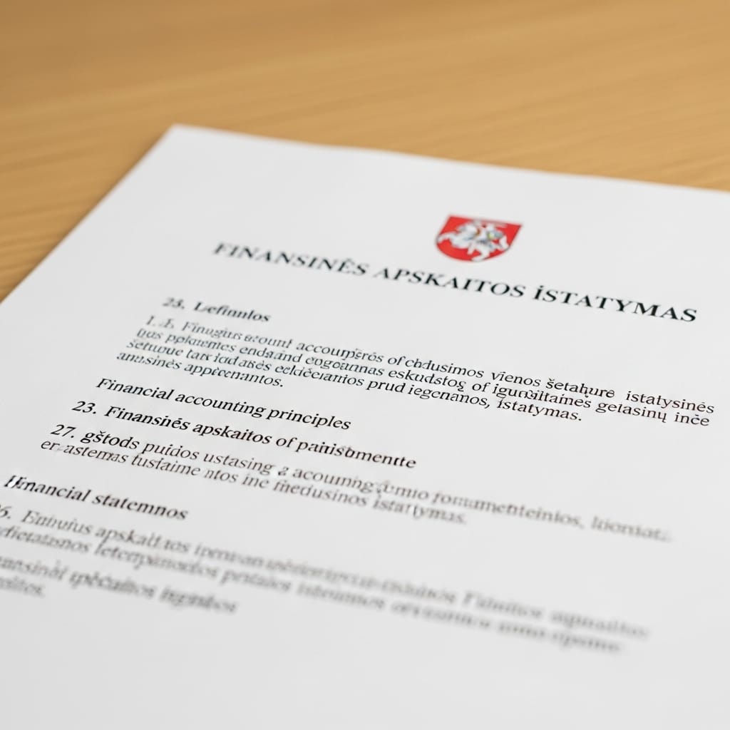 Finansinės Apskaitos Įstatymas: Išsamus Gidas Verslui 2025 Metais, Kurį Privalo Žinoti Kiekvienas Vadovas Finansinės Apskaitos Įstatymas: Išsamus Gidas Verslui 2025 Metais, Kurį Privalo Žinoti Kiekvienas Vadovas