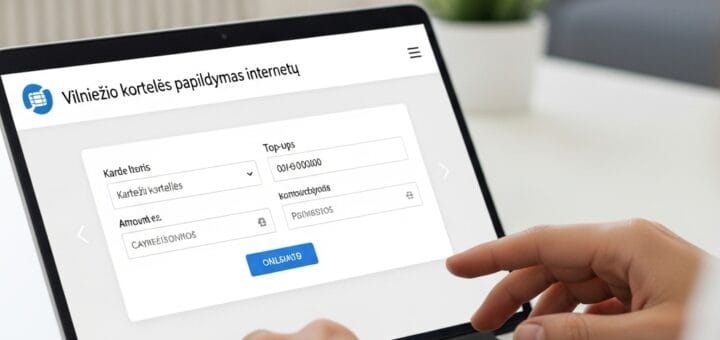 Vilniečio Kortelės Papildymas Internetu: Išsamus Gidas 2025 Metais, Kaip Pamiršti Eiles amžinai