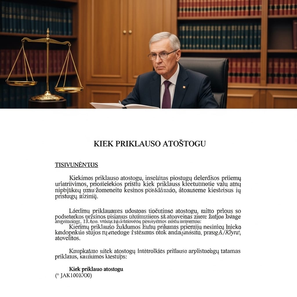 Kiek Atostogų Jums Priklauso? Išsamus Gidas Pagal Lietuvos Įstatymus Kiek Atostogų Jums Priklauso? Išsamus Gidas Pagal Lietuvos Įstatymus