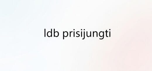LDB Prisijungti: Jūsų Vartai į Užimtumo Tarnybos Paslaugas ir Galimybes
