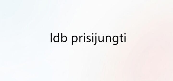 LDB Prisijungti: Jūsų Vartai į Užimtumo Tarnybos Paslaugas ir Galimybes