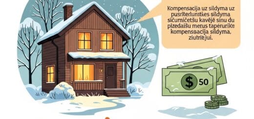 Kompensacija už šildymą Lietuvoje 2025 metais: Išsamus gidas Jūsų namų šilumai