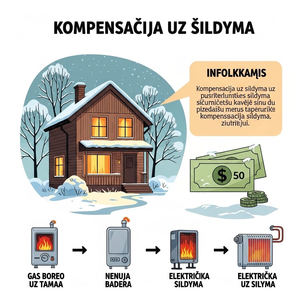 Kompensacija už šildymą Lietuvoje 2025 metais: Išsamus gidas Jūsų namų šilumai Kompensacija už šildymą Lietuvoje 2025 metais: Išsamus gidas Jūsų namų šilumai