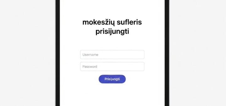 Mano VMI: Jūsų Asmeninis Mokesčių Sufleris – Kaip Prisijungti ir Efektyviai Naudotis