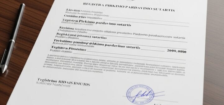 Regitra Pirkimo-Pardavimo Sutartis: Viskas, Ką Reikia Žinoti Sėkmingam Sandoriui