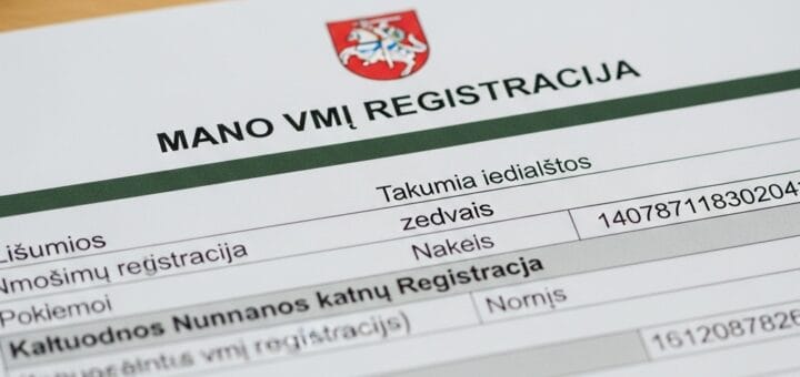 Mano VMI Registracija: Išsamus Gidas Nuo A Iki Z