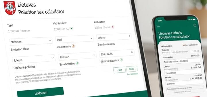 Taršos Mokesčio Skaičiuoklė 2025: Viskas, Ką Būtina Žinoti Kiekvienam Vairuotojui