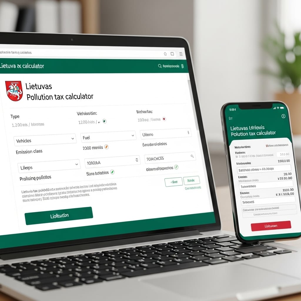 Taršos Mokesčio Skaičiuoklė 2025: Viskas, Ką Būtina Žinoti Kiekvienam Vairuotojui