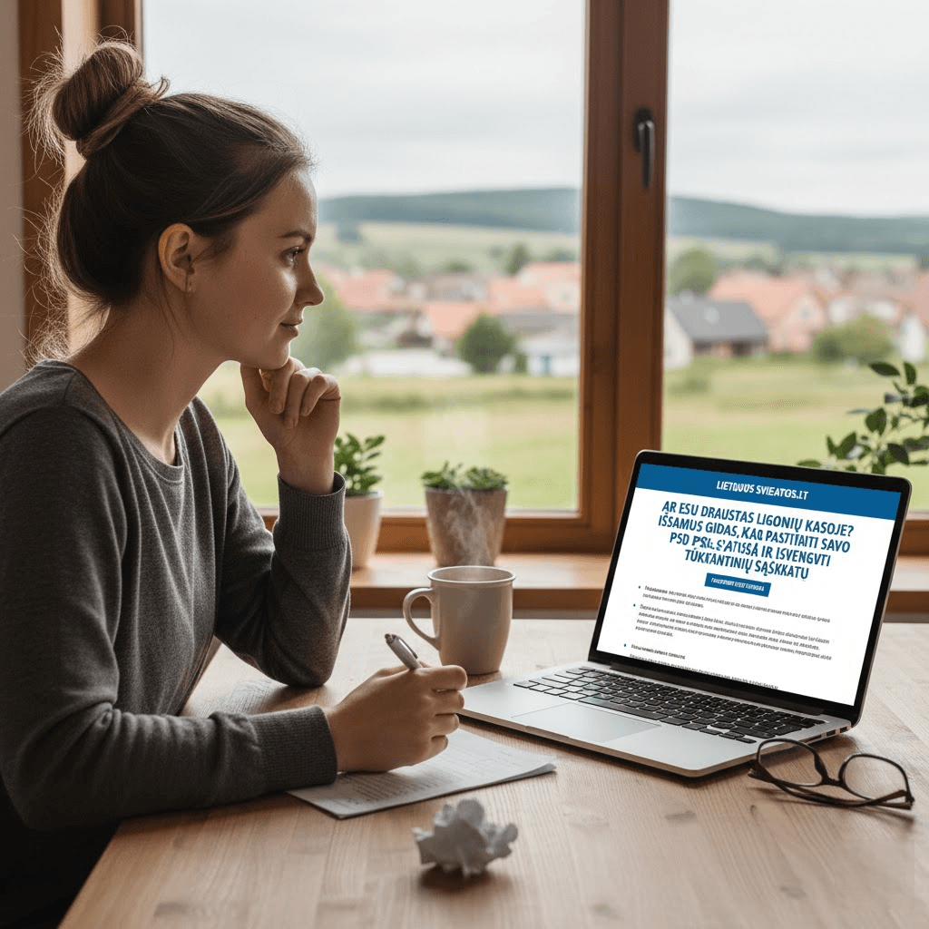 Ar Esu Draustas Ligonių Kasoje? Išsamus Gidas, Kaip Pasitikrinti Savo PSD Statusą ir Išvengti Tūkstantinių Sąskaitų Ar Esu Draustas Ligonių Kasoje? Išsamus Gidas, Kaip Pasitikrinti Savo PSD Statusą ir Išvengti Tūkstantinių Sąskaitų