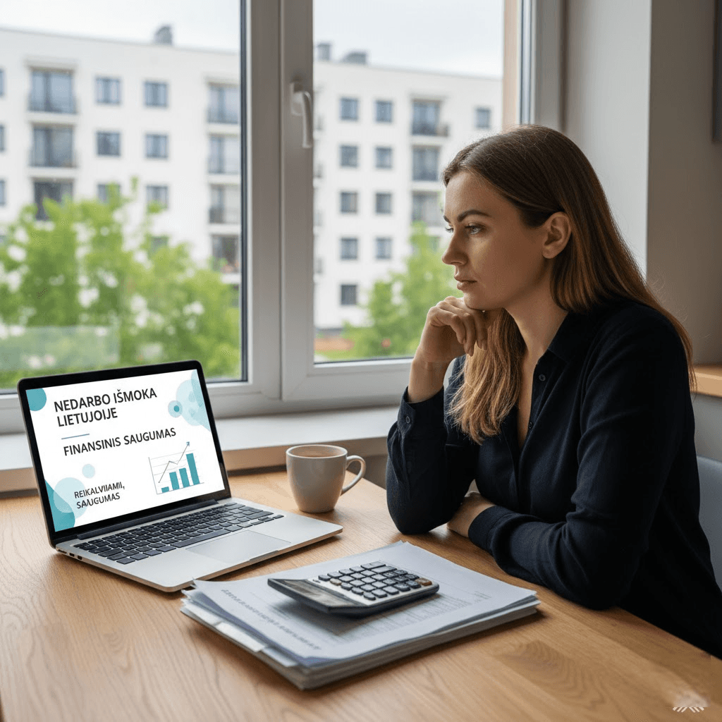 Nedarbo Išmoka Lietuvoje: Finansinis Saugumas Praradus Darbą – Reikalavimai, Skaičiavimas ir Mokėjimas