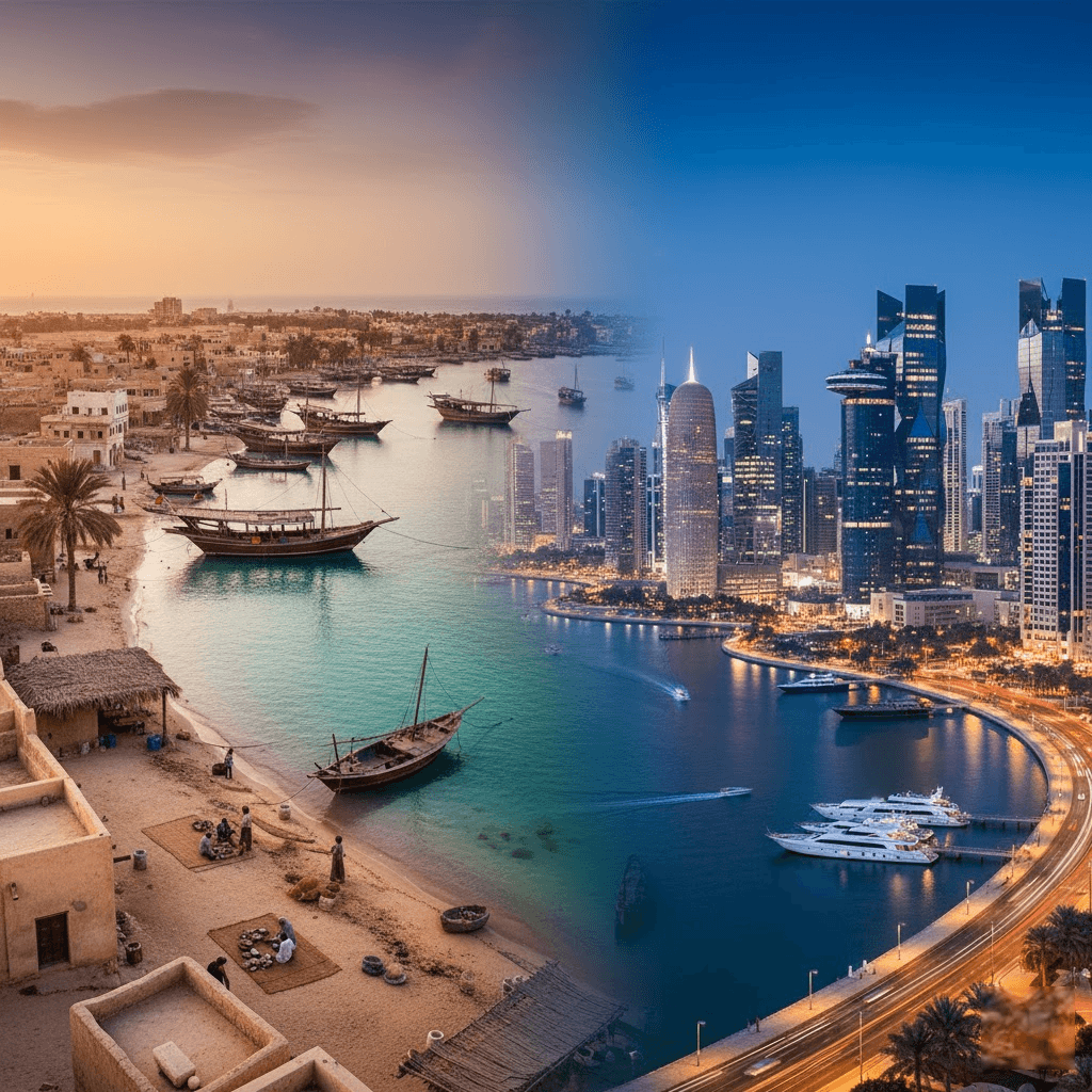 Doha: Nuo Kuklaus Perlų Uosto Iki Žėrinčio Pasaulio Metropolio