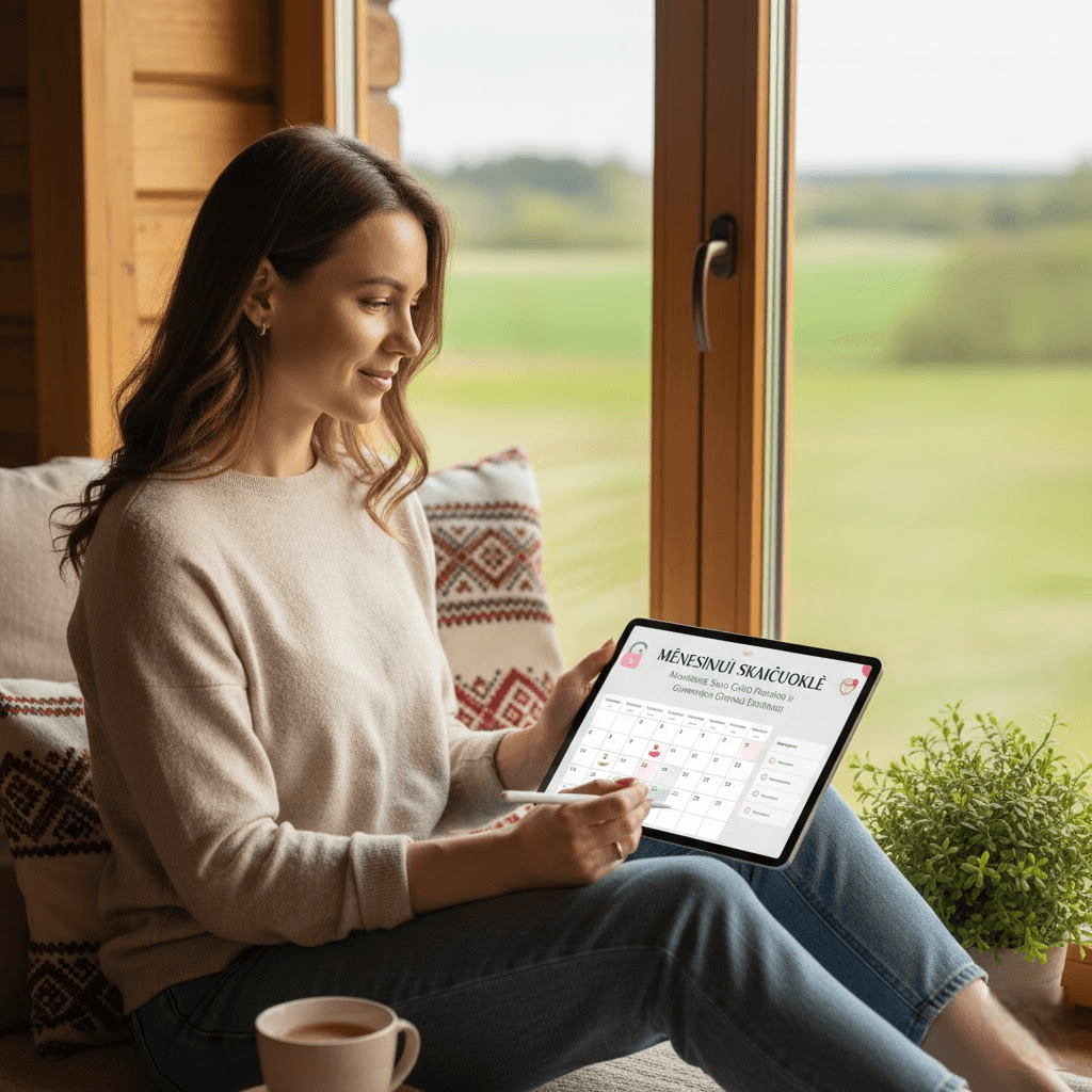 Mėnesinių Skaičiuoklė: Atrakinkite Savo Ciklo Paslaptis ir Planuokite Gyvenimą Užtikrintai Mėnesinių Skaičiuoklė: Atrakinkite Savo Ciklo Paslaptis ir Planuokite Gyvenimą Užtikrintai