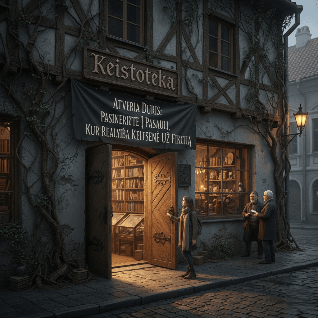 Keistoteka Atveria Duris: Pasinerkite Į Pasaulį, Kur Realybė Keistesnė Už Fikciją