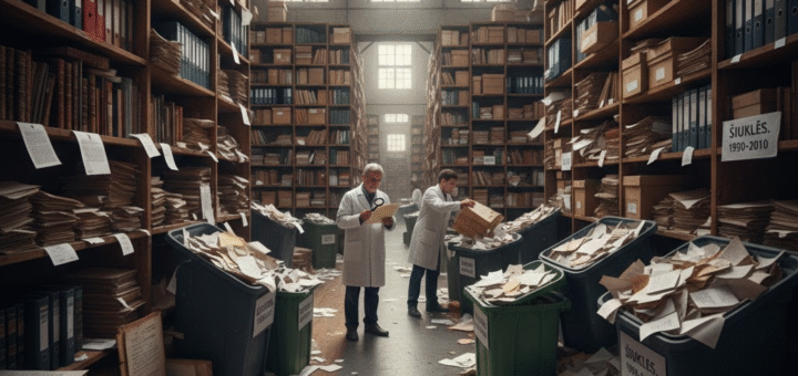 Dokumentų Saugojimo Labirintai: Kada Popierius Turi Vertę, o Kada Tampa Šiukšle?
