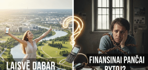 Telefonai Išsimokėtinai: Laisvė Dabar ar Finansiniai Pančiai Rytoj?