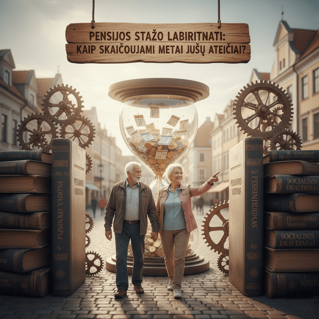 Pensijos Stažo Labirintai: Kaip Skaičiuojami Metai Jūsų Ateičiai? Pensijos Stažo Labirintai: Kaip Skaičiuojami Metai Jūsų Ateičiai?