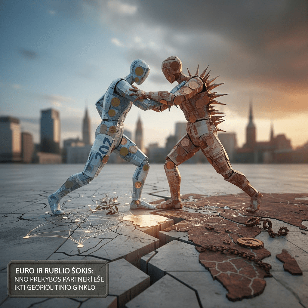 Euro ir Rublio Šokis: Nuo Prekybos Partnerystės iki Geopolitinio Ginklo Euro ir Rublio Šokis: Nuo Prekybos Partnerystės iki Geopolitinio Ginklo