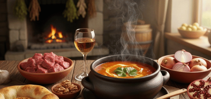 Ugninė Gruzijos Širdis: Kaip Išvirti Autentišką Charčio Sriubą