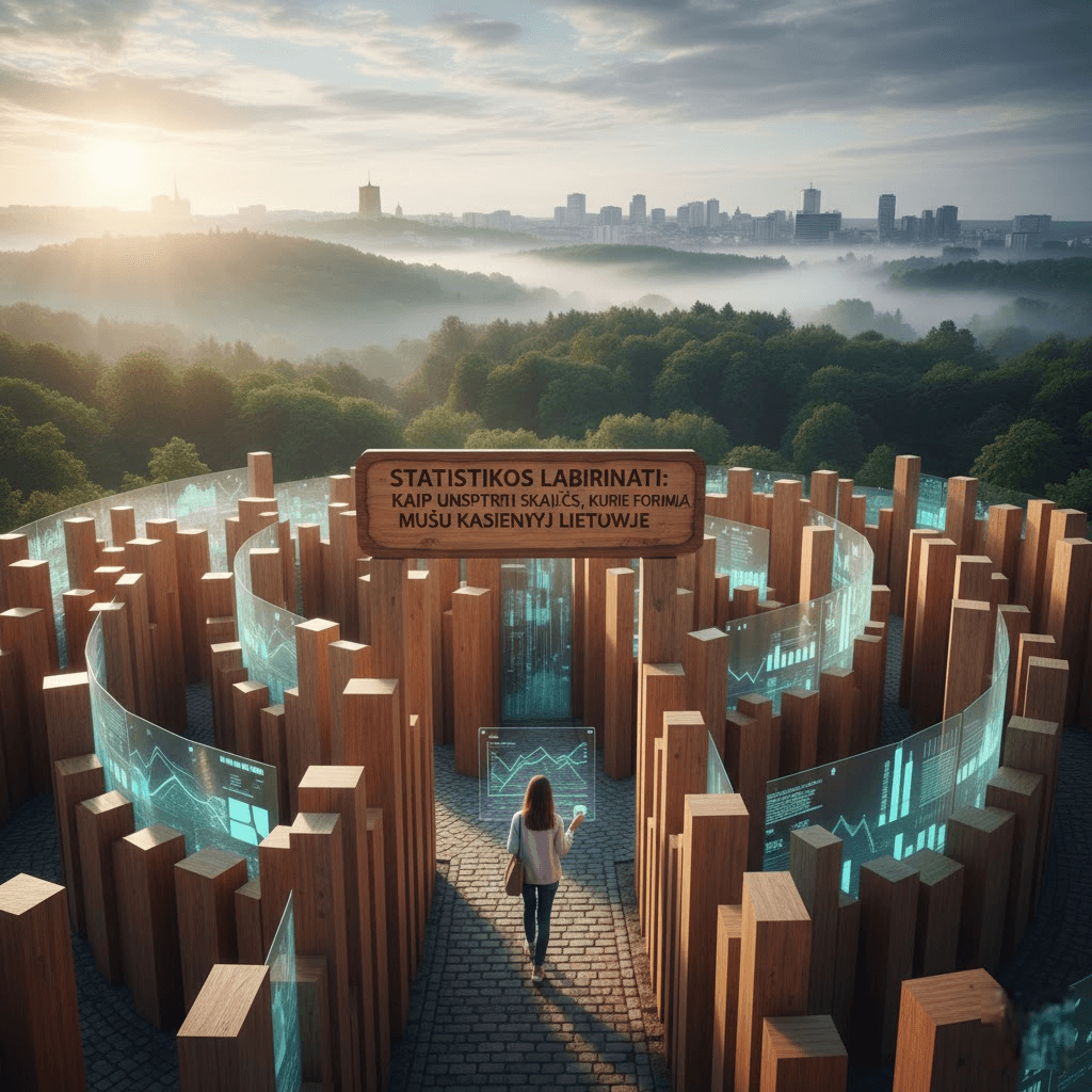 Statistikos Labirintai: Kaip Suprasti Skaičius, Kurie Formuoja Mūsų Kasdienybę Lietuvoje Statistikos Labirintai: Kaip Suprasti Skaičius, Kurie Formuoja Mūsų Kasdienybę Lietuvoje
