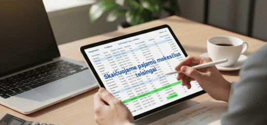 Atlyginimas, dividendai ir individuali veikla: Skaičiuojame pajamų mokesčius teisingai