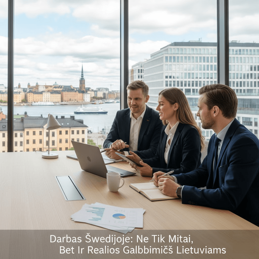 Darbas Švedijoje: Ne Tik Mitai, Bet Ir Realios Galimybės Lietuviams