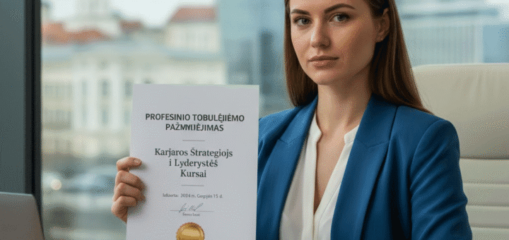 Investicija į Save: Kaip Profesinis Pažymėjimas Pakeičia Karjeros Žaidimo Taisykles