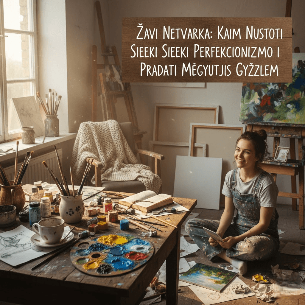 Žavi Netvarka: Kaip Nustoti Siekti Perfekcionizmo ir Pradėti Mėgautis Gyvenimu Žavi Netvarka: Kaip Nustoti Siekti Perfekcionizmo ir Pradėti Mėgautis Gyvenimu